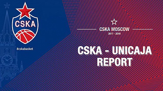 CSKA Moscow vs Unicaja Malaga. Report