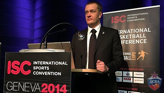 Андрей Ватутин выступил на Международной спортивной конвенции