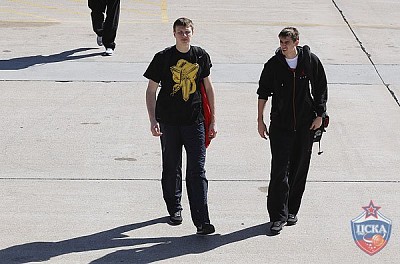 Андрей Воронцевич и Алексей Швед (фото М. Сербин, cskabasket.com)