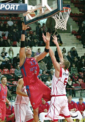 Дэвид Андерсен стал самым результативным в составе ЦСКА (фото cskabasket.com)