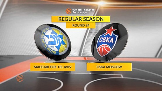 Maccabi FOX Tel Aviv vs CSKA Moscow. Highlights