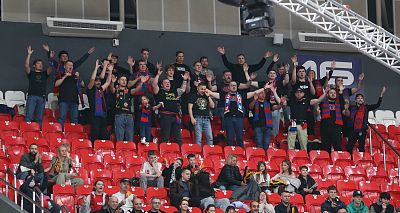 Болельщики ЦСКА (фото: М. Сербин, cskabasket.com)