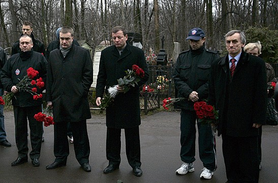ЦСКА почтил память Александра Гомельского