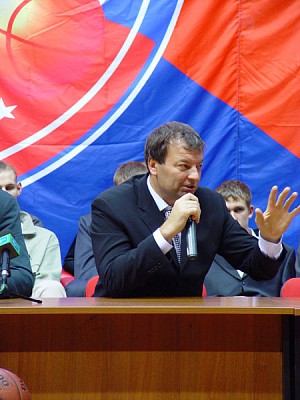 CSKA C.E.O. Sergey Kushchenko (photo cskabasket.com)