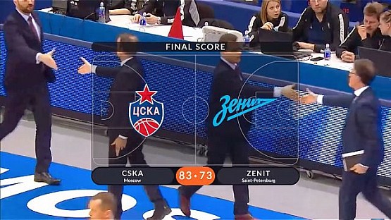 ЦСКА vs. Зенит. Отчет
