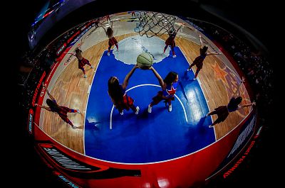 Группа поддержки ЦСКА (фото: М. Сербин, cskabasket.com)
