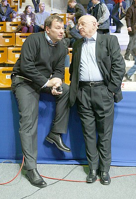 Alexander Gomelsky and Sergey Kushchenko (photo from archive)