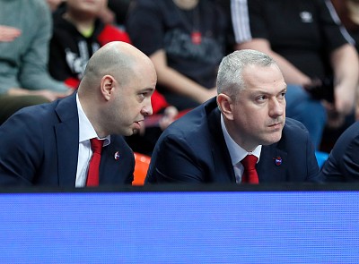 Эмил Райкович и Марко Величкович (фото: М. Сербин, cskabasket.com)
