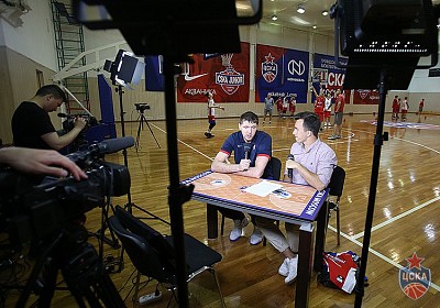 CSKA basket TV (фото: М. Сербин, cskabasket.com)