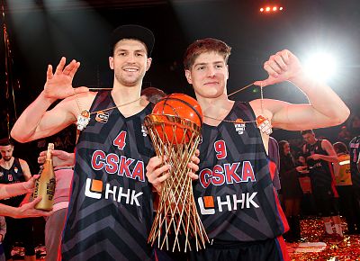 Самсон Руженцев и Владимир Карпенко (фото: М. Сербин, cskabasket.com)