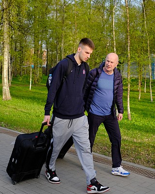 Самсон Руженцев и Анатолий Золотов (фото: М. Сербин, cskabasket.com)