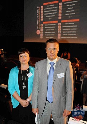 Наталия Фураева и Андрей Ватутин (фото Euroleague.net/GettyImages)