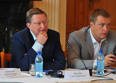 Сергей Иванов и Андрей Ватутин (Сергей Кузнецов РИА Новости)