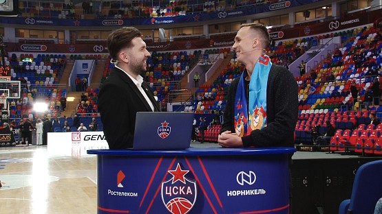 #CSKAbasketShow. Макс Десюк, Антон Чупков, Константин Анисимов
