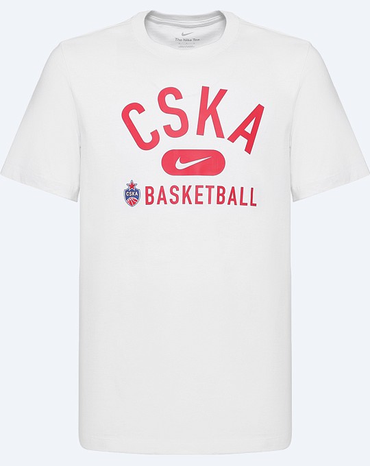 637586-100/CSKA36/Футболка Nike Core-Fit Tee S/S